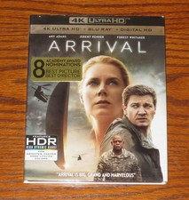 Arrival 4K Ultra HD  Blu-ray  Digital HD  Slipcase Used - Very Good 