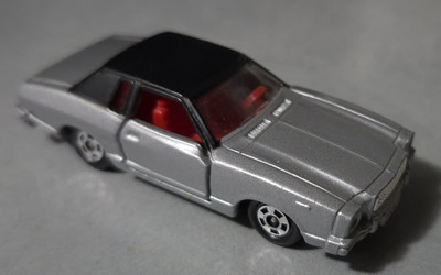 1978 Tomy Tomica Grey Ford Mustang II Ghia Red Interior 1:63 No. F38 Nice!
