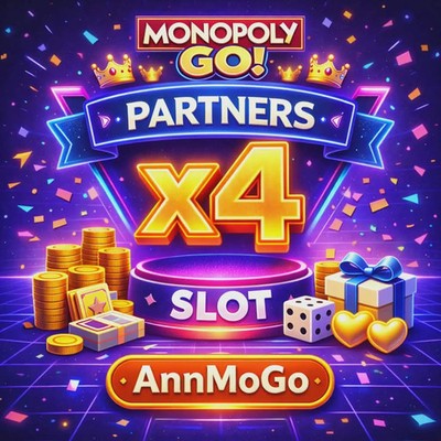 4 x Slot komplett Weniger als 24 Stunden (FINAL PARTNERS Event) Monopoly_Go! 