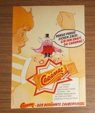 Seltene Werbung CARAMAC Butter-Caramel Hokus ...