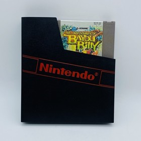 NES The Adventures of Bayou Billy Game With Case Nintendo