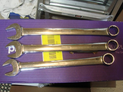 #ad SNAPON 22 23 .24 MM OEXM METRIC WRENCHES VG CONDITION $120.00