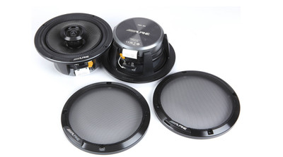 Alpine HDZ-65 600W Status Hi-Res 6.5  (16.5cm) 2-way Coaxial Speakers
