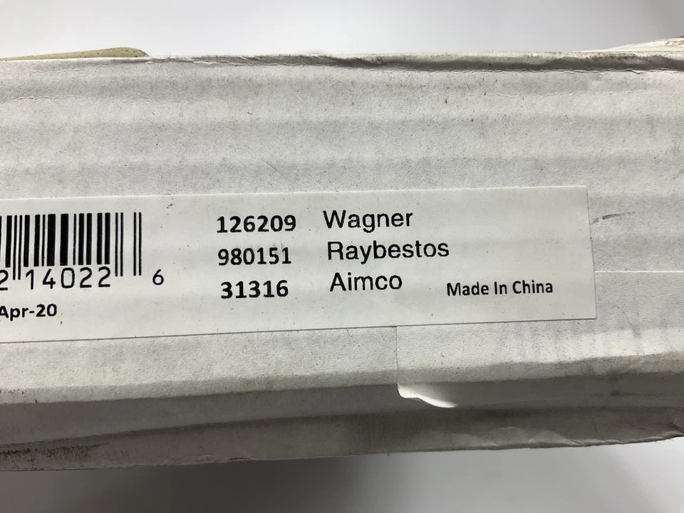 Rotor de freno trasero Auto Extra AX31316 para 2004-2008 Acura TL, 03-11 Honda Element Foto 4 de 4