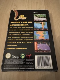 DISNEY DAS DSCHUNGELBUCH Nintendo NES Spiel aus privater Sammlung OVP CiB