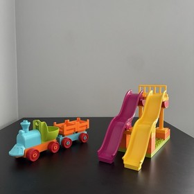 Lego Duplo 10840 Big Fair 100% Complete Set Amusement Park Carousel