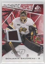 2021-22 Upper Deck SP Game Used CHL Edition Red Jersey Benjamin Gaudreau #14 q2c