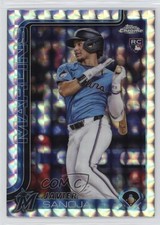 2025 Topps Chrome Geometric Refractor Javier Sanoja #76 1p01