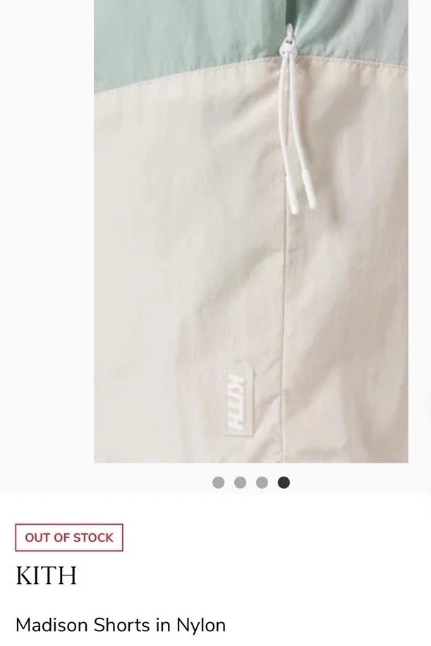 Kith Madison Large Nylon Patchwork Shorts SS24 *O… - image 8