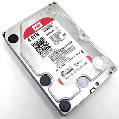 Western Digital WD Red NASware 3.0 4TB 5400 RPM 64 MB 3.5'' SATA III HDD WD40EFRX