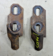 1934 Chevy Master Rear Hood Hooks Original Gm Pair On Cowl 34-35 Standard 1934 Chevy Master Rear Hood Hooks Original Gm Pair On Cowl 34-35 Standard