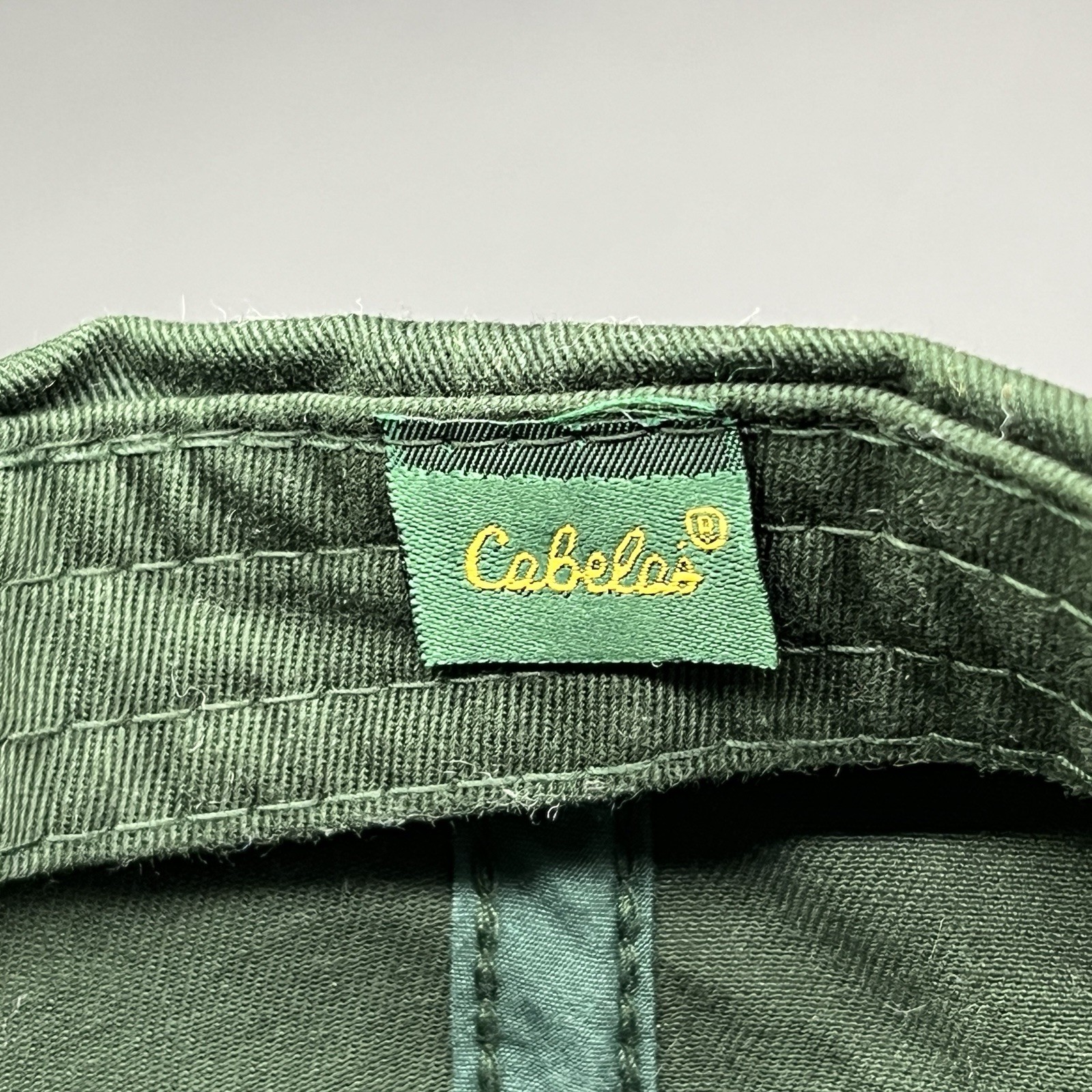 Cabela's Hat Green Adjustable Strapback Cap OSFM - image 7