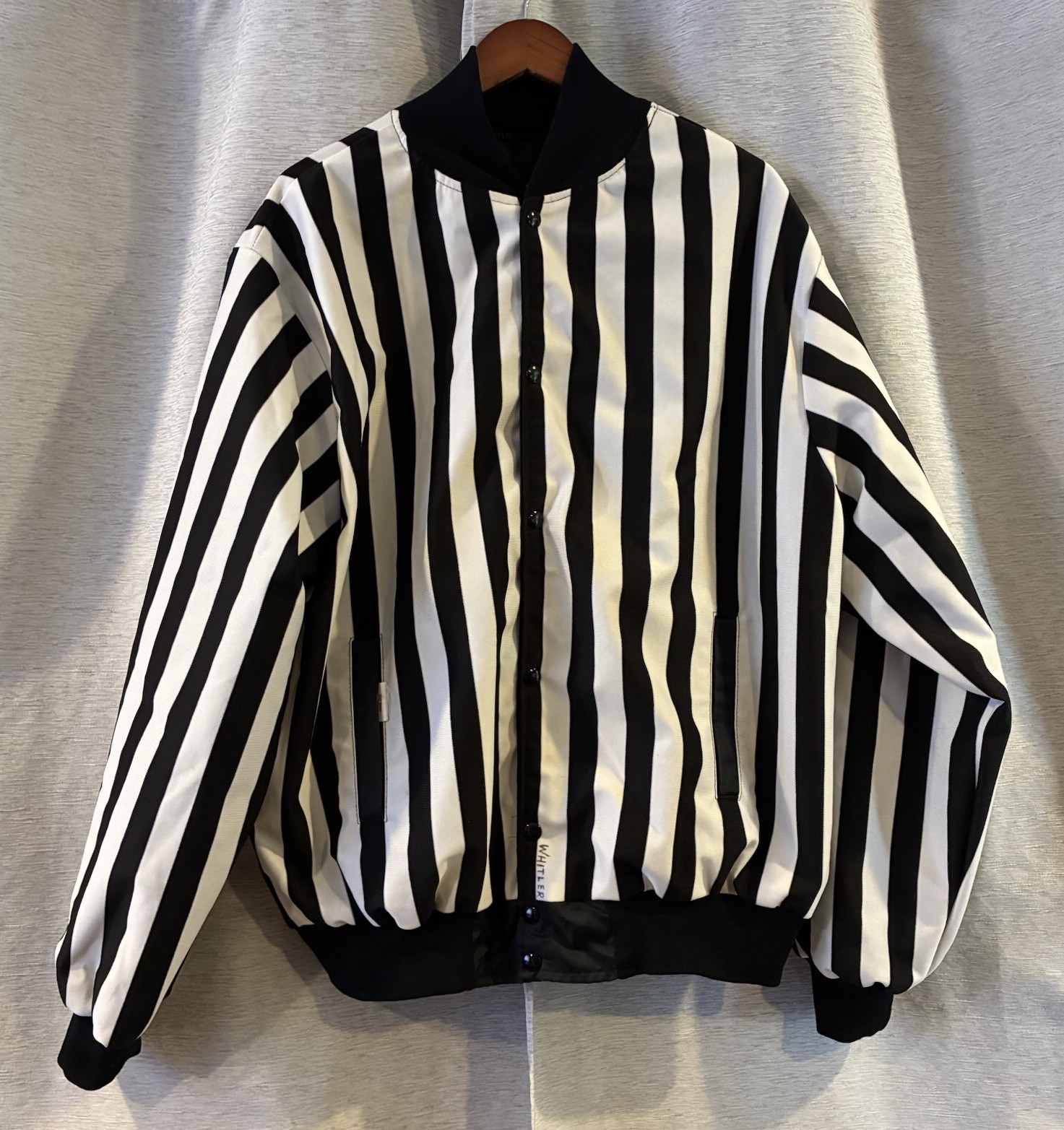 Honig’s Reversible Referee Bomber Jacket Size XL - image 1