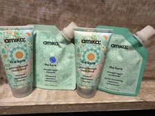 Amika The Kure Intense strength Hair Mask Shampoo Conditioner Set