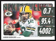 2020 Score Next Level Stats Aaron Rodgers #NLS-AR Green Bay Packers