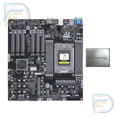 AMD Ryzen Threadripper PRO 3975WX 32C CPU+Supermicro M12SWA-TF E-ATX WRX80 Board