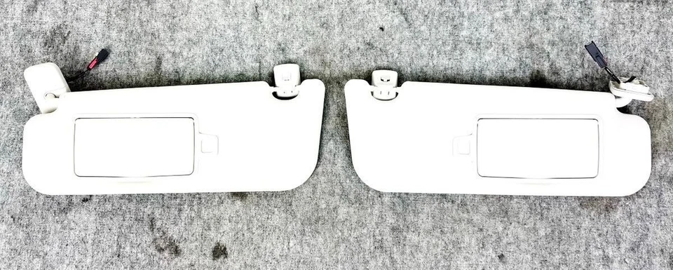 18-23 JAGUAR E-PACE ПЕРЕДНЕЕ ЛОБОВОЕ СТЕКЛО ПРАВАЯ ЛЕВАЯ ПАРА СОЛНЦЕЗАЩИТНЫЙ КОЗЫРЕК SENVISOR OEM - Изображение 2 из 3