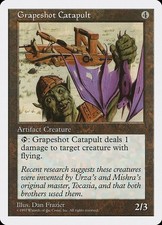 [MTG] Grapeshot Catapult (375) (5ED) HP-DMG
