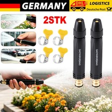 2Stk Hochdruckpistole f&uuml;r Gartenschlauch Hochdruckd&uuml;se Autow&auml;sche Spritzpistole