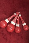 Jolly Jar Santa Ceramic measuring Christmas spoons 4 pc. set — photo 2