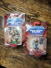 MASTERS OF THE UNIVERSE 200X LOT OF 2 Jungle HE-Man MAN Snake Armor SKELETOR!
