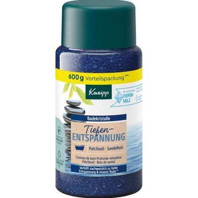 2x KNEIPP Badekristalle Tiefenentspannung Patchouli 600 G