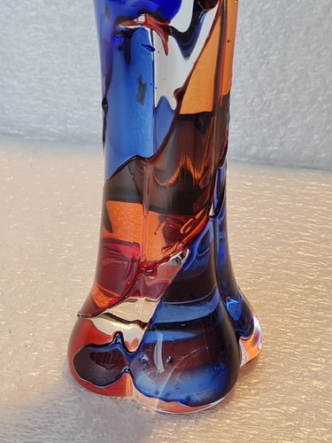 Signed Badioli Murano Art Glass Lovers, Embracing Couple Layered Technique - Picture 17 of 24