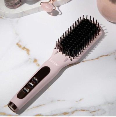 L'ange Le Vite Hairbrush Straightener in Blush