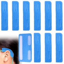 Nasal Cannula Ear Cushions Soft Oxygen Tubing Pads 10 Pieces Blue