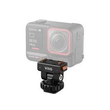 W/ 1/4" Thread Action Camera Mount Adapter VRIG Cold Shoe Quick Release Base
