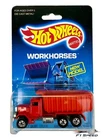 New Listing🔥🔥🔥Vintage Hot Wheels Peterbilt Dump Truck Workhorses Series  Red H35🔥🔥