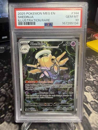 Shedinja graded PSA 10 for sale on eBay