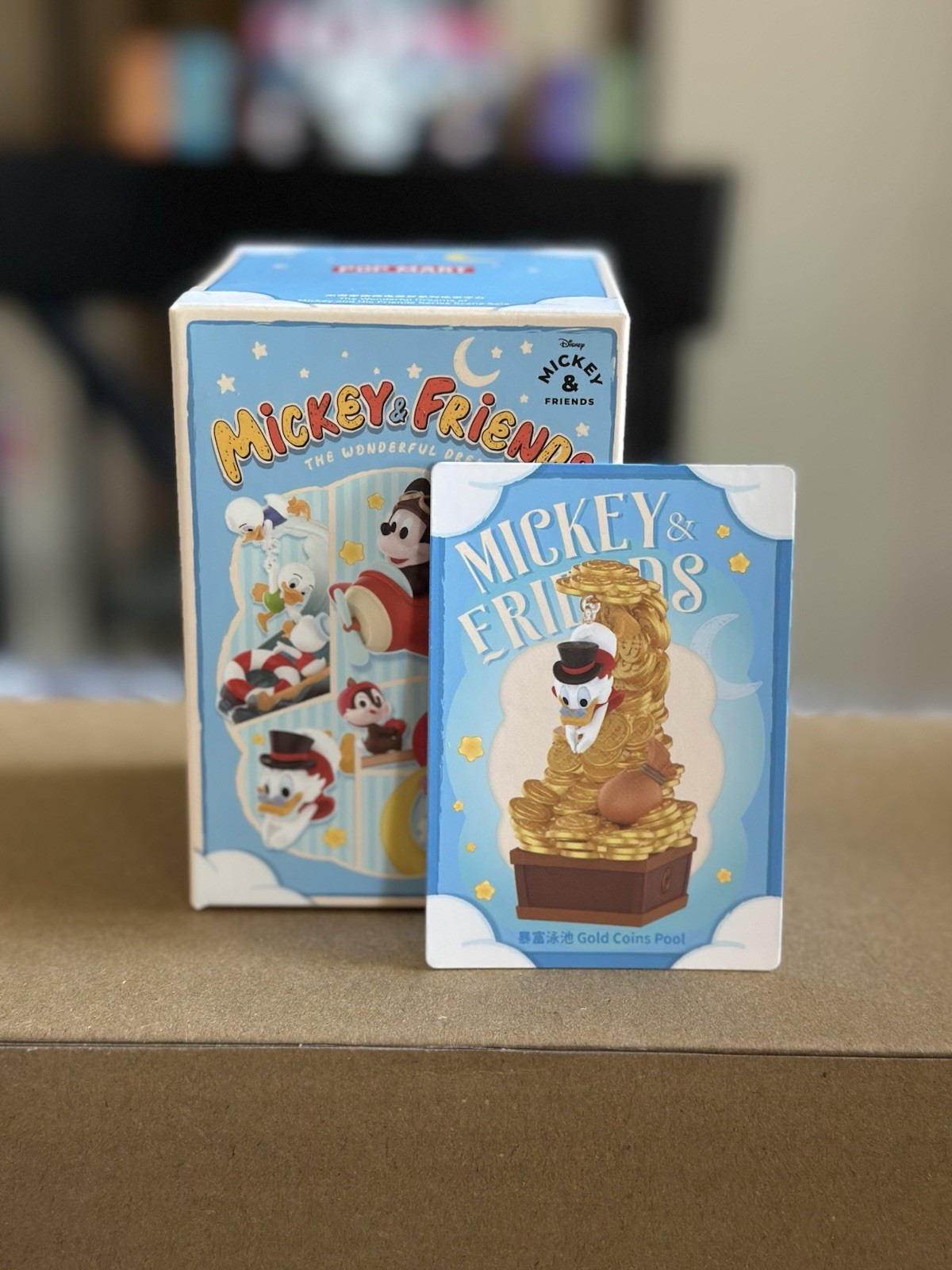 POP MART Mickey&Friends Swinging Dreams Series Confirmed Blind Box Figure Toys