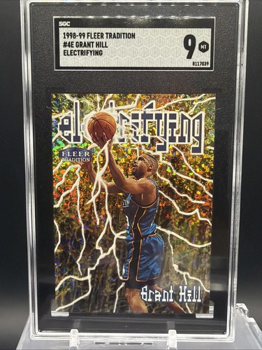 Grant Hill #4E 1998 Fleer Tradition Electrifying card