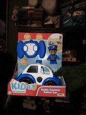 Kid Connection Radio Control RC Police Car with Remote Control Battery Operated