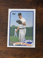1989 Detroit Tigers Jack Morris Topps #645