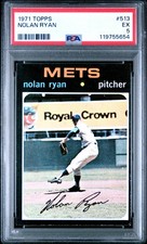 1971 TOPPS #513 NOLAN RYAN PSA 5