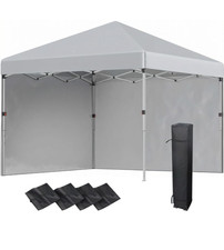 BRAND NEW, UNUSED Outsunny 3 x 3 m  Pop Up Gazebo with Sides and Weight Bags
