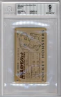 BGS 9 JAPANESE POKEMON ANA GOLD BOARDING PASS #2 MEW 1998 MINT 325