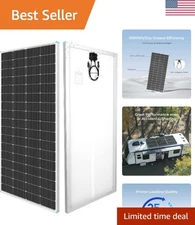 Durable 200W Solar Panel with High Efficiency - Ideal for RVs and Marine Use