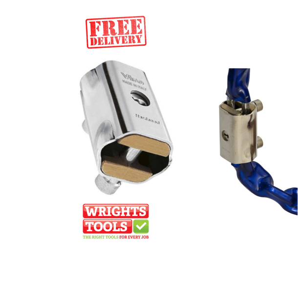 Viro Chain Link Padlock Hacksaw and bolt cutter resistant, virtually impregnable