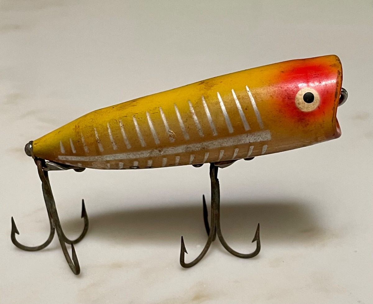 50年代 HEDDON CHUGGER SPOOK 金目 XRY NIB Vintage Heddon Chugger Spook fishing lure (lot#17233) | eBay