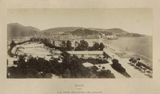 Photo Nice Alpes Maritimes Tirage Albuminé Original d'époque Vers 1880