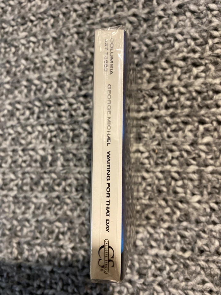 Cassette Tape Single New Sealed 1990 George Michael Waiting For That Day - Image 3 of 4