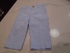 NWOT Janie and Jack seersucker pants adj. waist 6-12 months RV 32.99