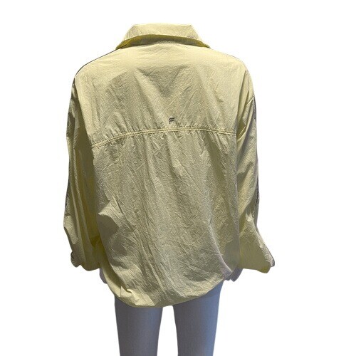 Fabletics Yellow Windbreaker Jacket Reflective Tr… - image 7
