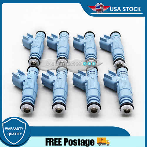 8Pcs Fuel Injectors For 200107 Jeep Grand Cherokee Dodge Dakota