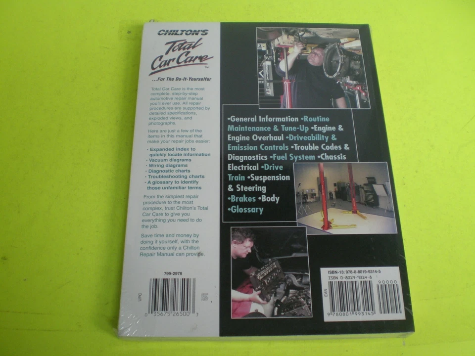 Chilton Lincoln 1988-2000 cupés y sedanes Continental Mark manual de reparación 26500 Foto 4 de 4