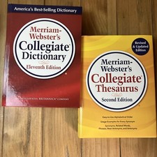 Merriam-Webster Collegiate Dictionary 11th Ed...
