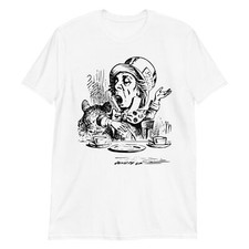 Mad Hatter Lewis Carroll Unisex T-Shirt Alice...
